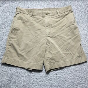 Southern Tide Intracoastal Waterway Khaki Chino Shorts Mens 34 Tan Stretch 8in